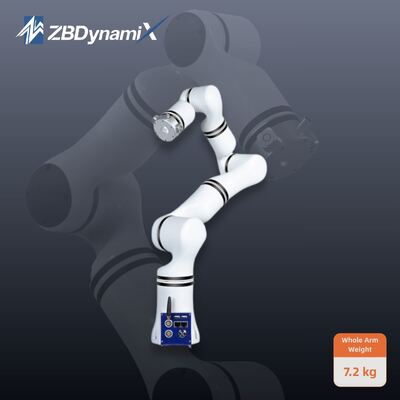 Kwaliteit ZBDynamiX 7.2kg Lichtgewicht Robotarm ZRM-65/75 Serie 6-7 Assen Fabriek